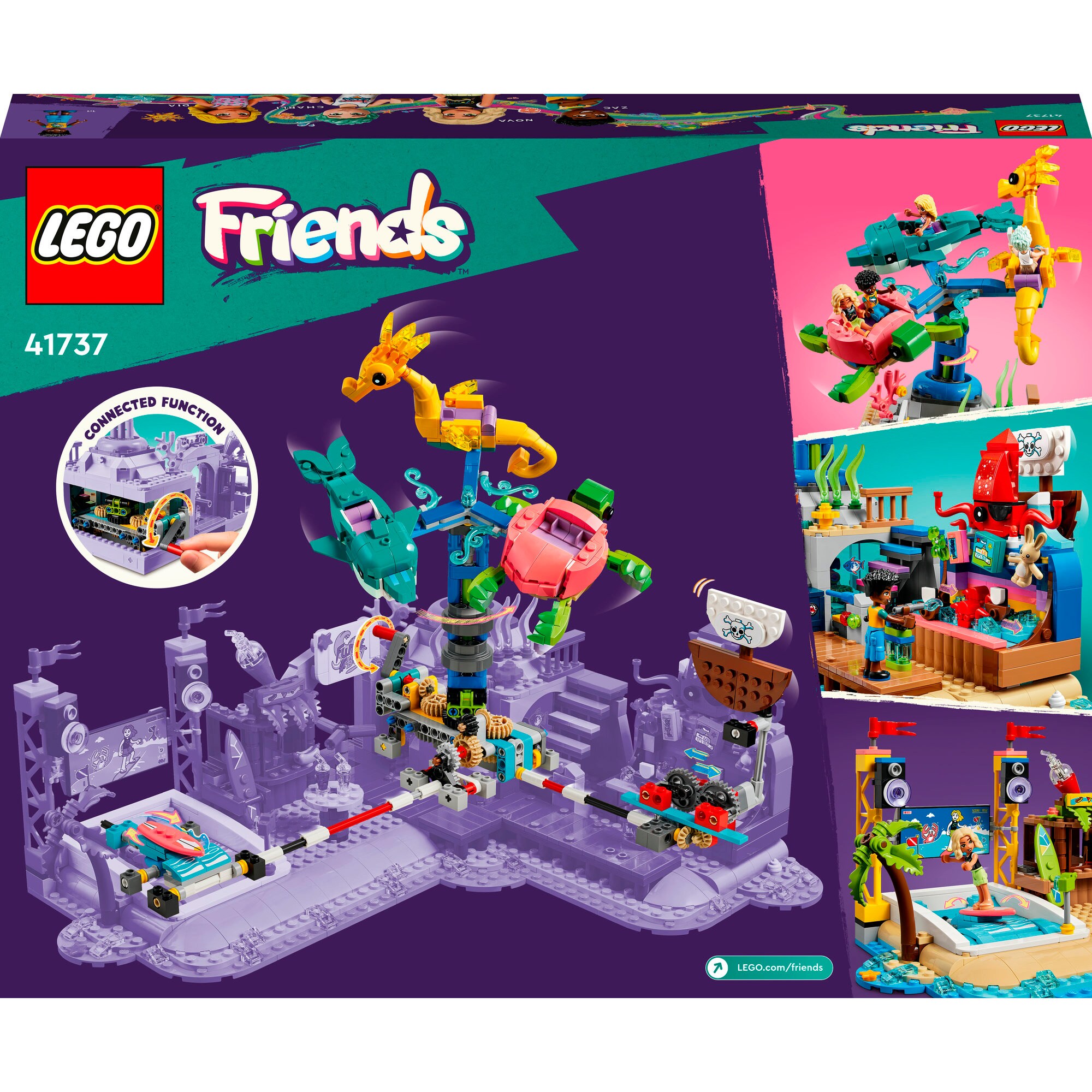 LEGO Konstruktionsspielzeug Friends Strand-Erlebnispark