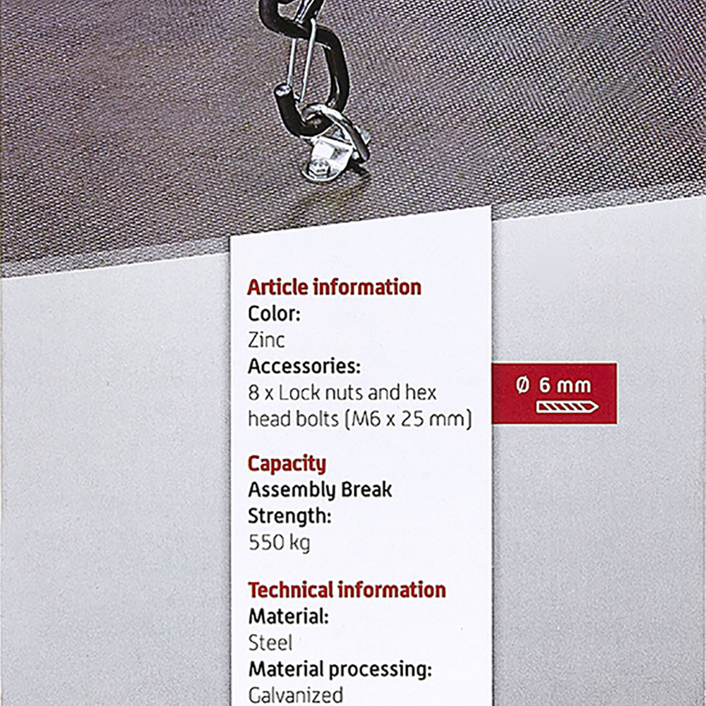 Acebikes - Anneaux D-Ring 4 pack