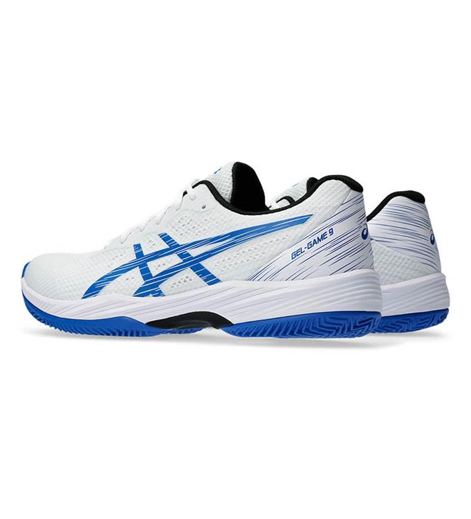ASICS GEL-GAME 9 CLAY/OC 1041A358 WHITE-TUNA-BLUE