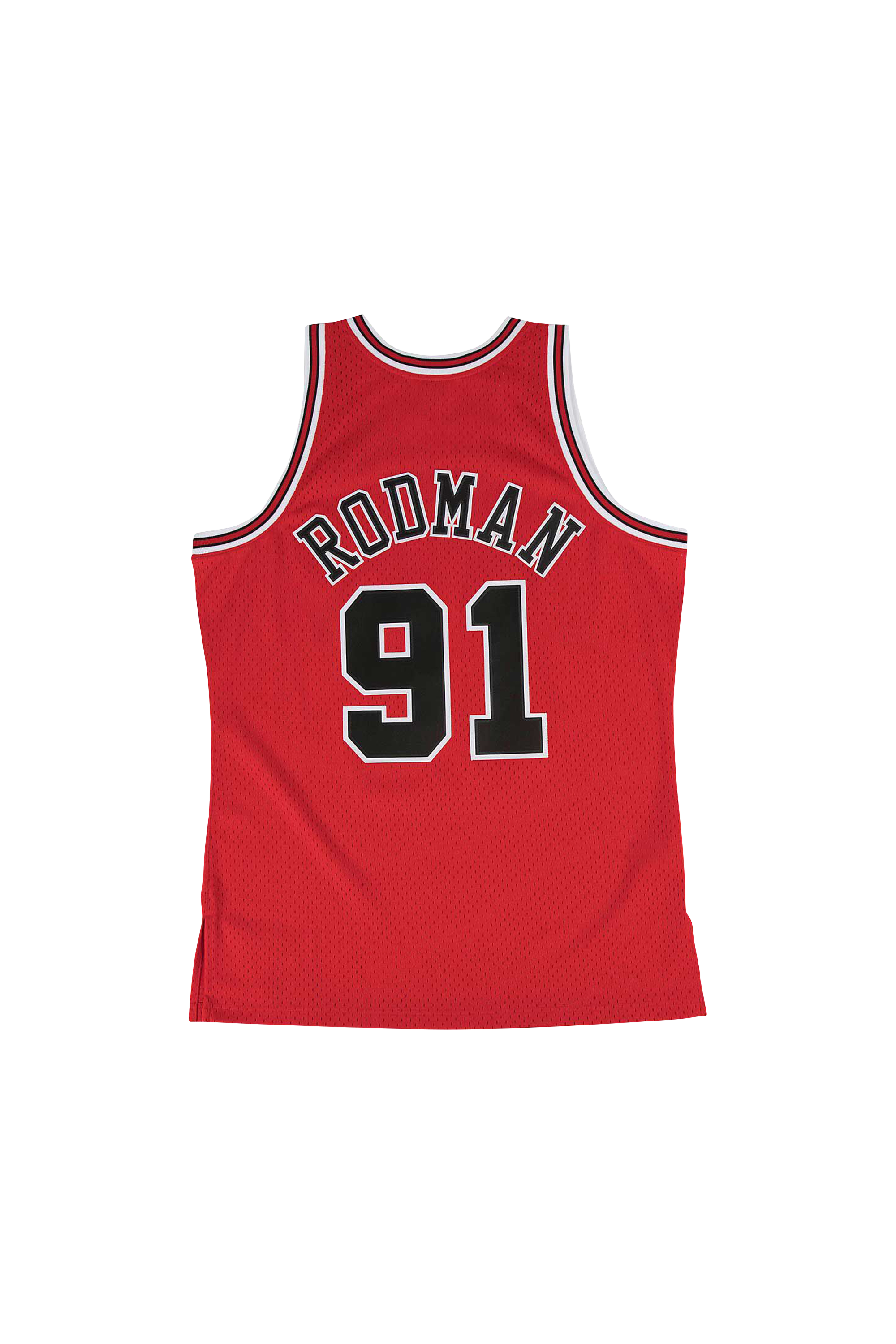 MITCHELL & NESS Débardeur  CHICAGO BULLS - DENIS RODMAN Rouge