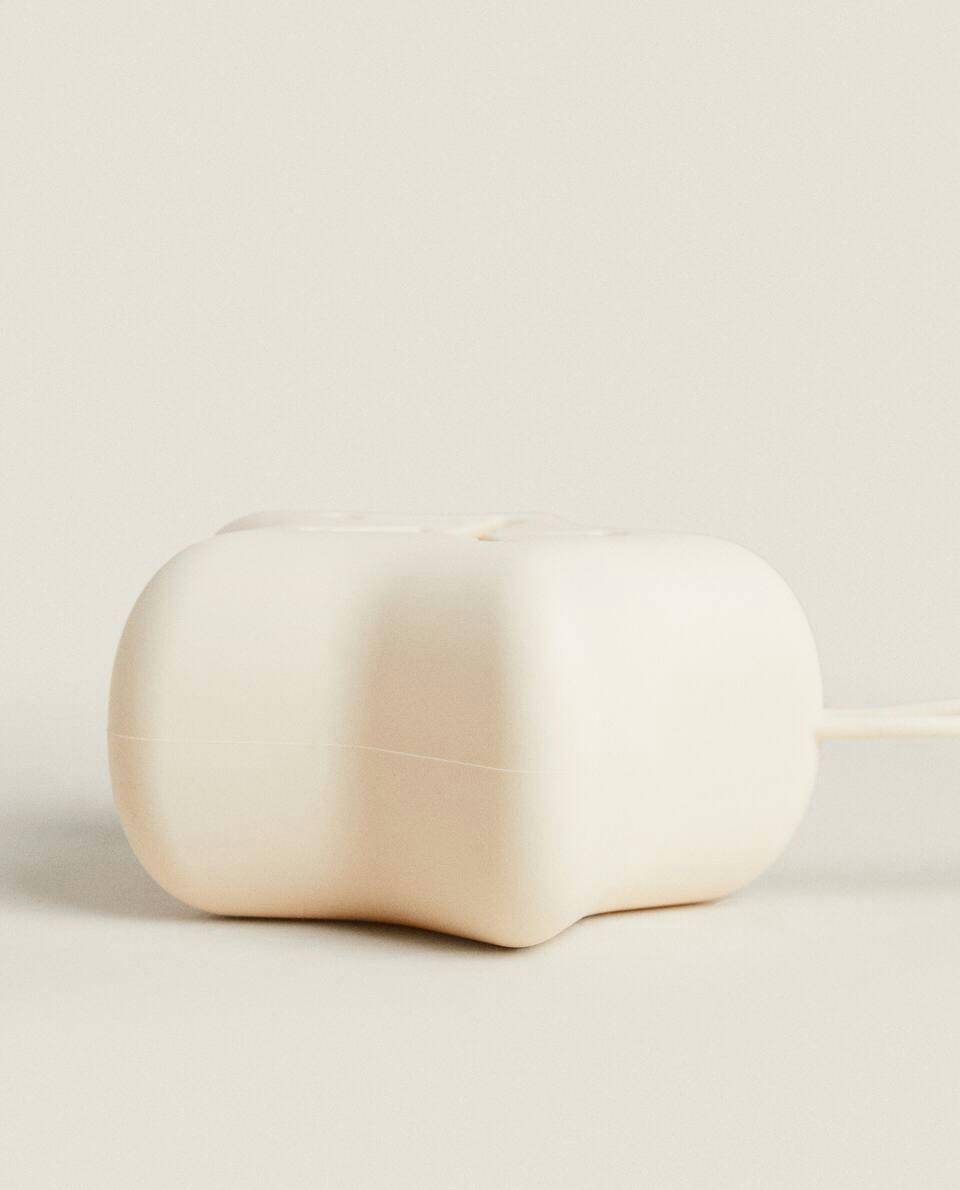 Estojo de silicone em formato de estrela para guardar chupetas
