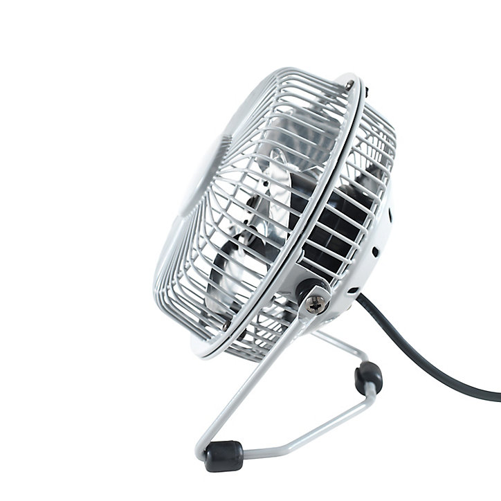 Mini ventilateur USB TX-401D-U gris ø10 cm, 4W