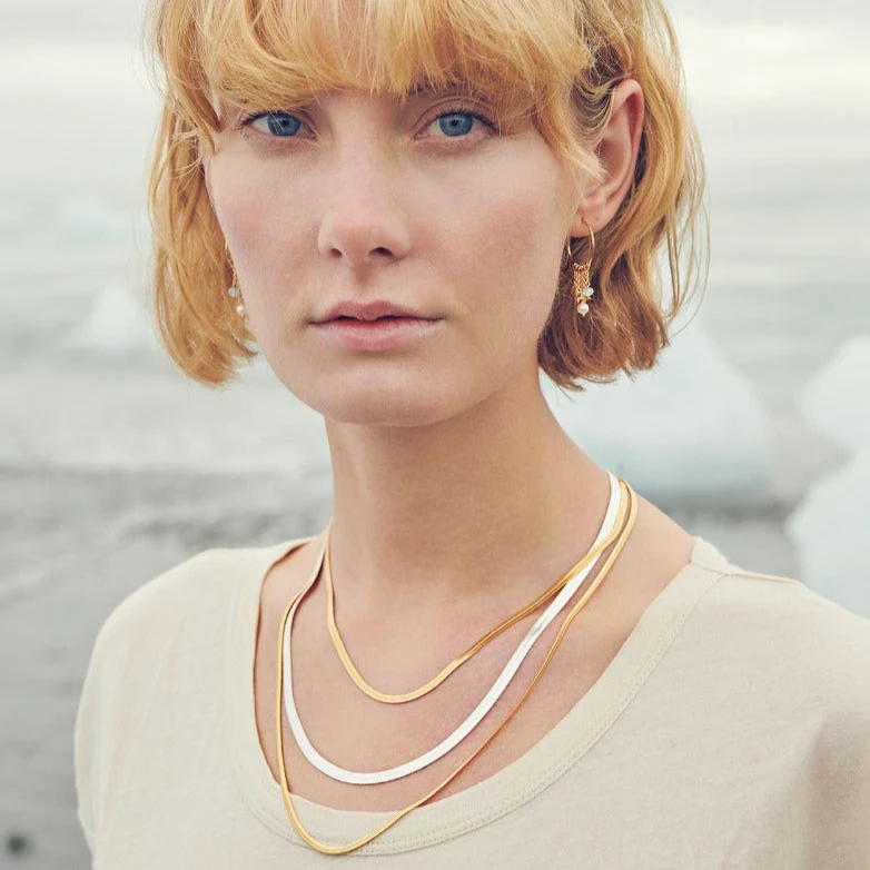 Pernille Corydon  Thelma halskæde - forgyldt