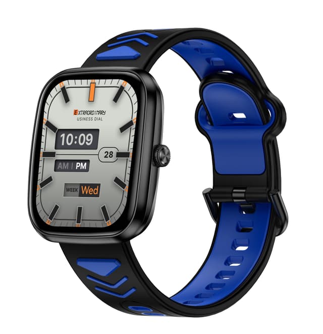 Smartwatch med Bluetooth-opkald og sundhedsovervågning