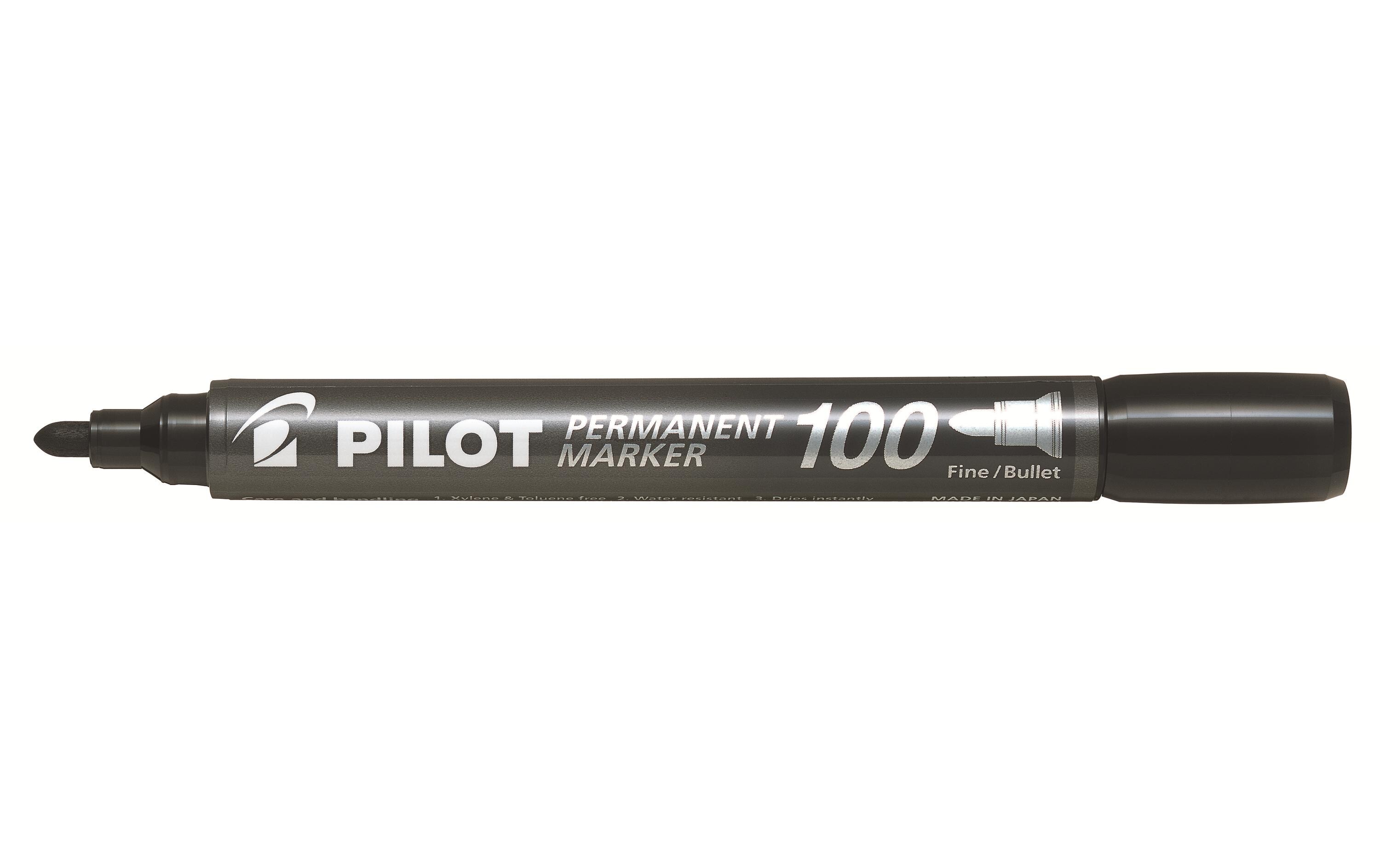 Permanent-Marker 100 XL 15+5 Gratis SchwarzMarker mit Rundspitze
