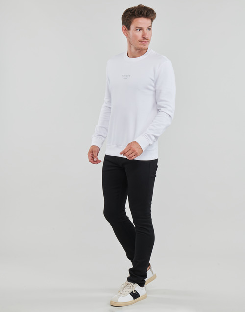 Guess - FEBO CN FLEECE - Blanc