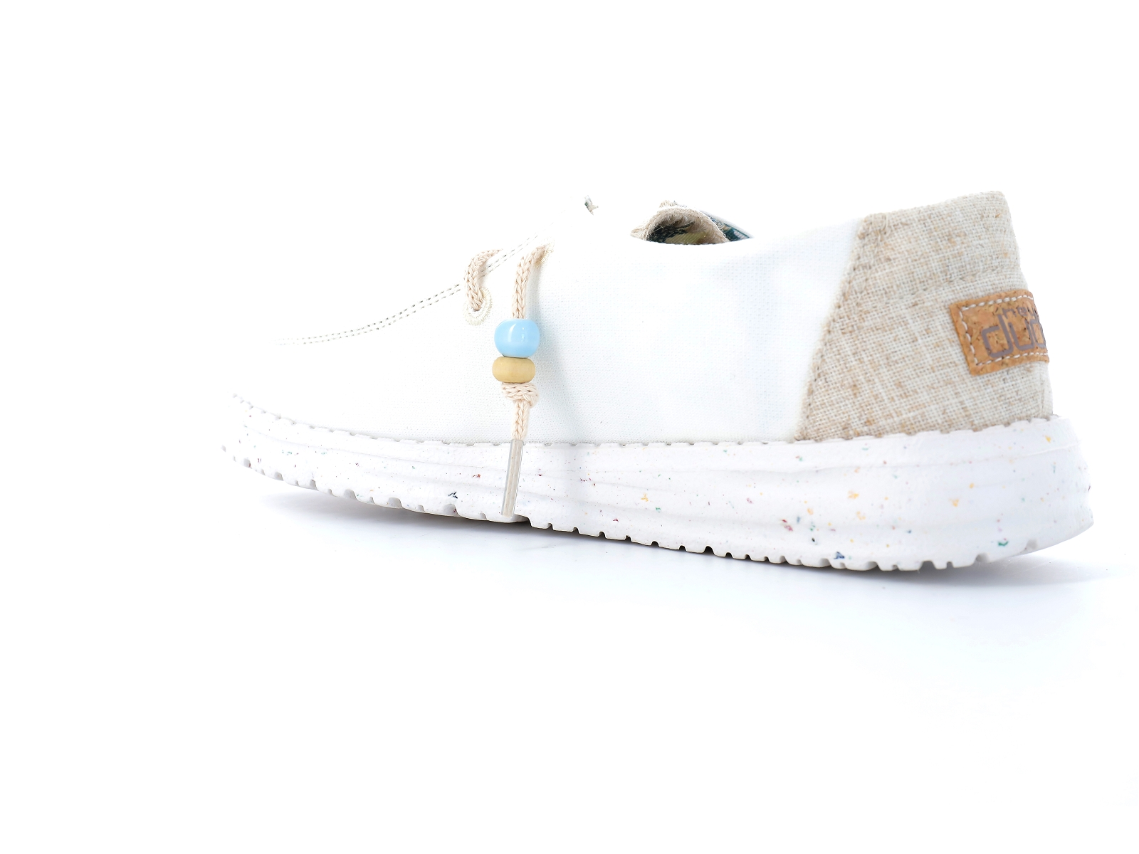 Hey dude-WENDY NATURAL D22150212 Textile Blanc