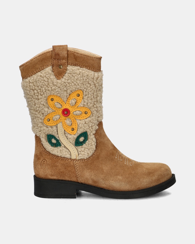 Shoesme Cowboylaarzen  - cognac