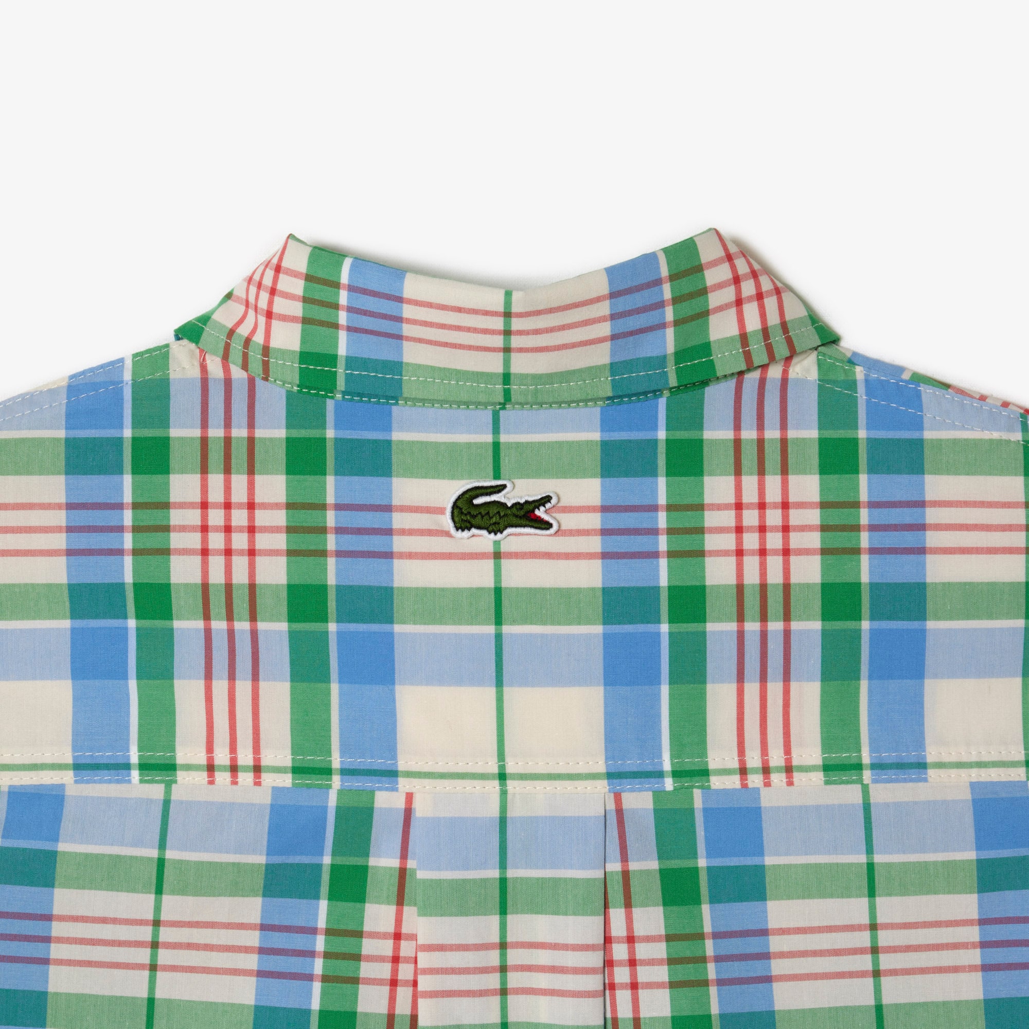Chemise femme Lacoste avec imprimé carreaux Chemises & Hauts - Blanc - Lacoste - Femme