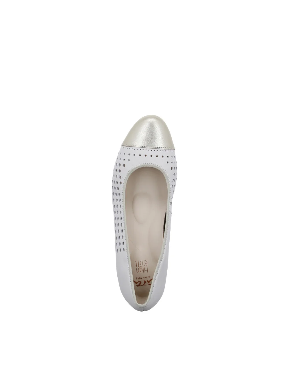 Pumps Nizza platin cream