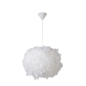 Lucide hanglamp Goosy Soft 40W wit