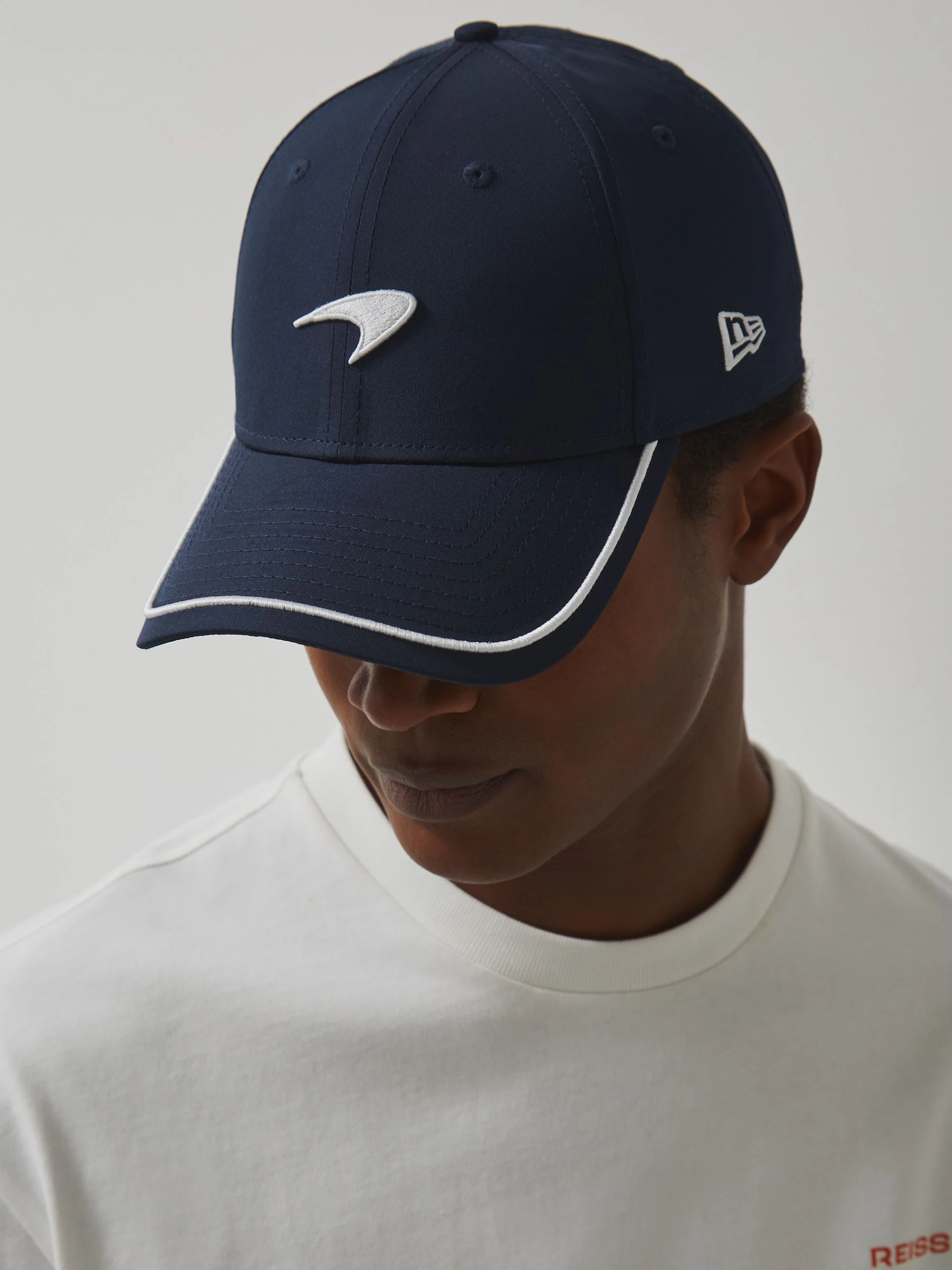 Marineblauw - Reiss Forty Hat