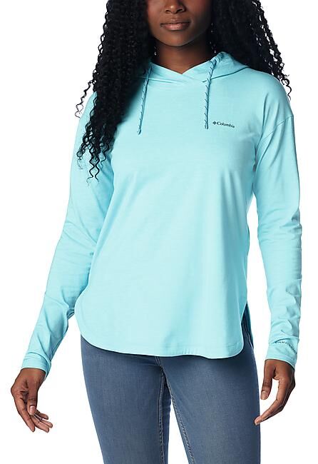 COLUMBIA - T-SHIRT ML UV SUN TRECK EU HOODED PULLOVER W
