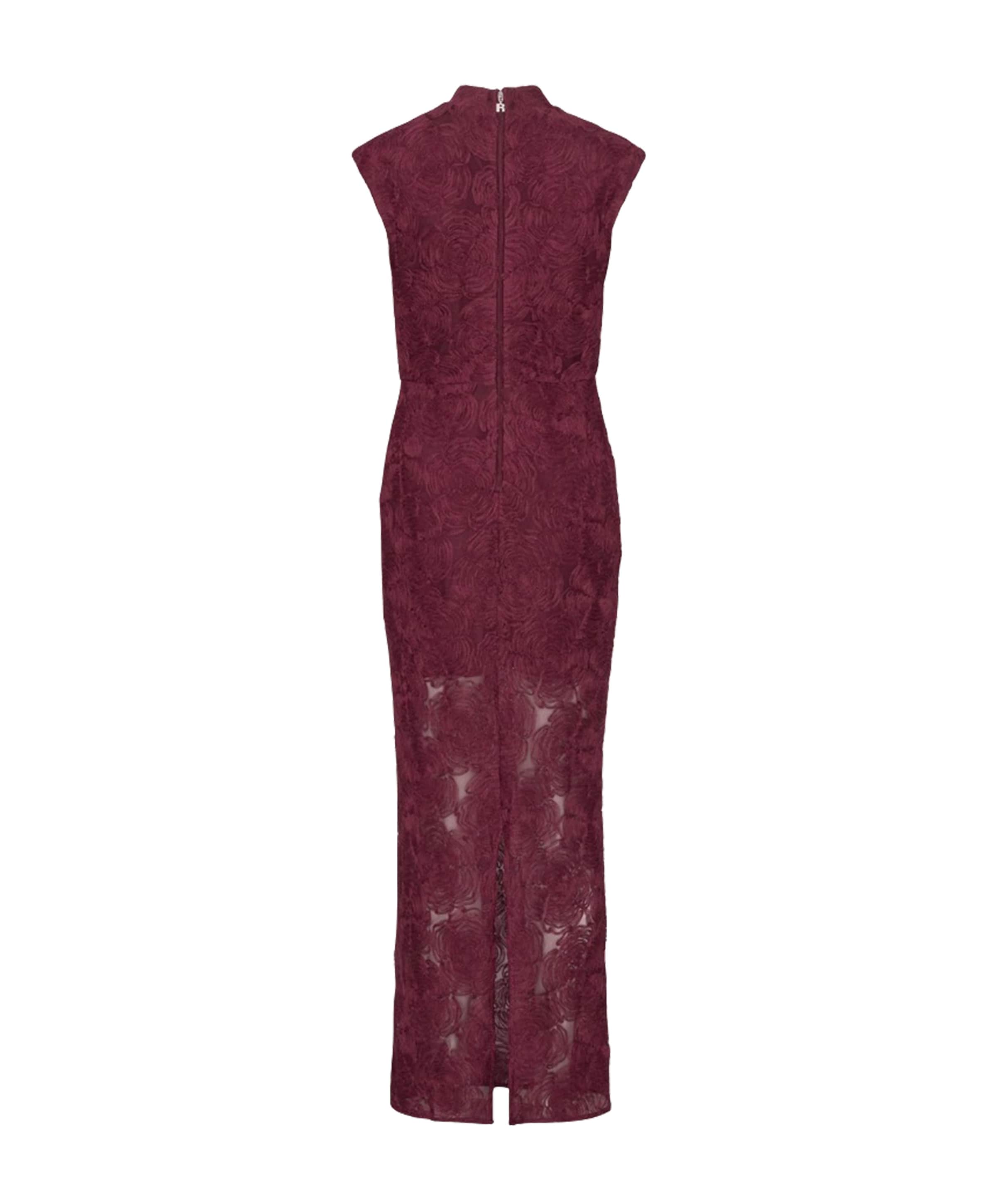 ROTATE Dames jurk bordeaux