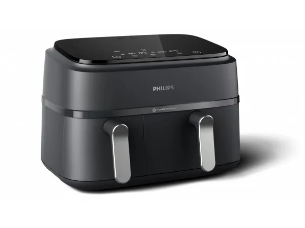 Philips Series 3000 NA351 - Varmluftsrister - 9 liter - 2.75 kW - sort/ sølv