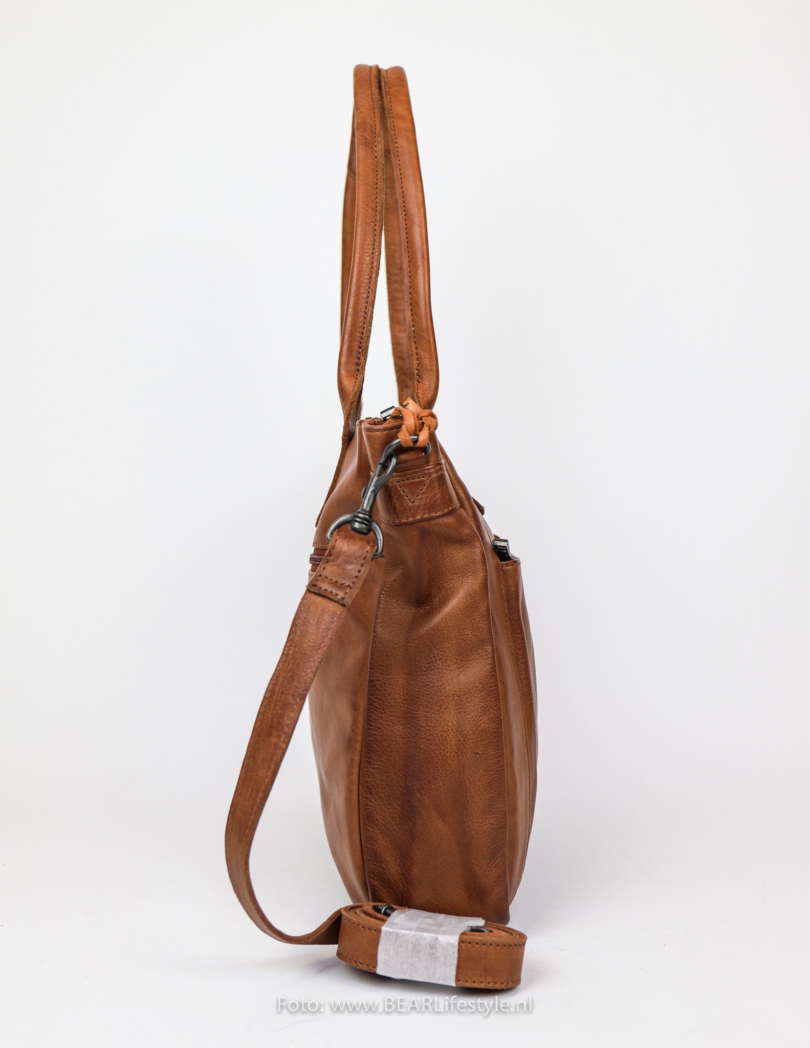 Hand-/schoudertas 'Samantha' cognac Cognac