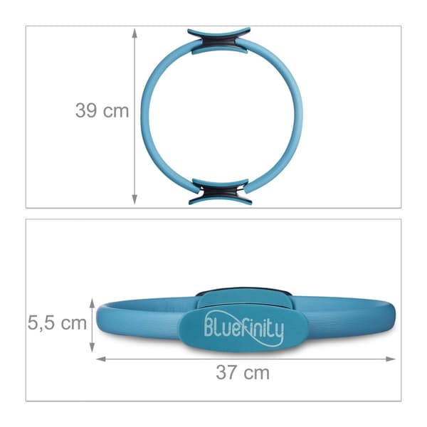 Pilates ring blå