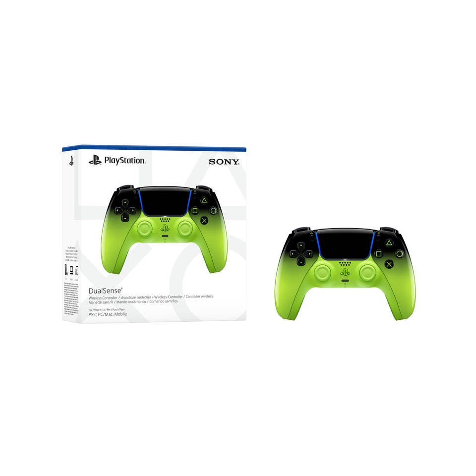 PS5 DualSense draadloze controller Remix Green