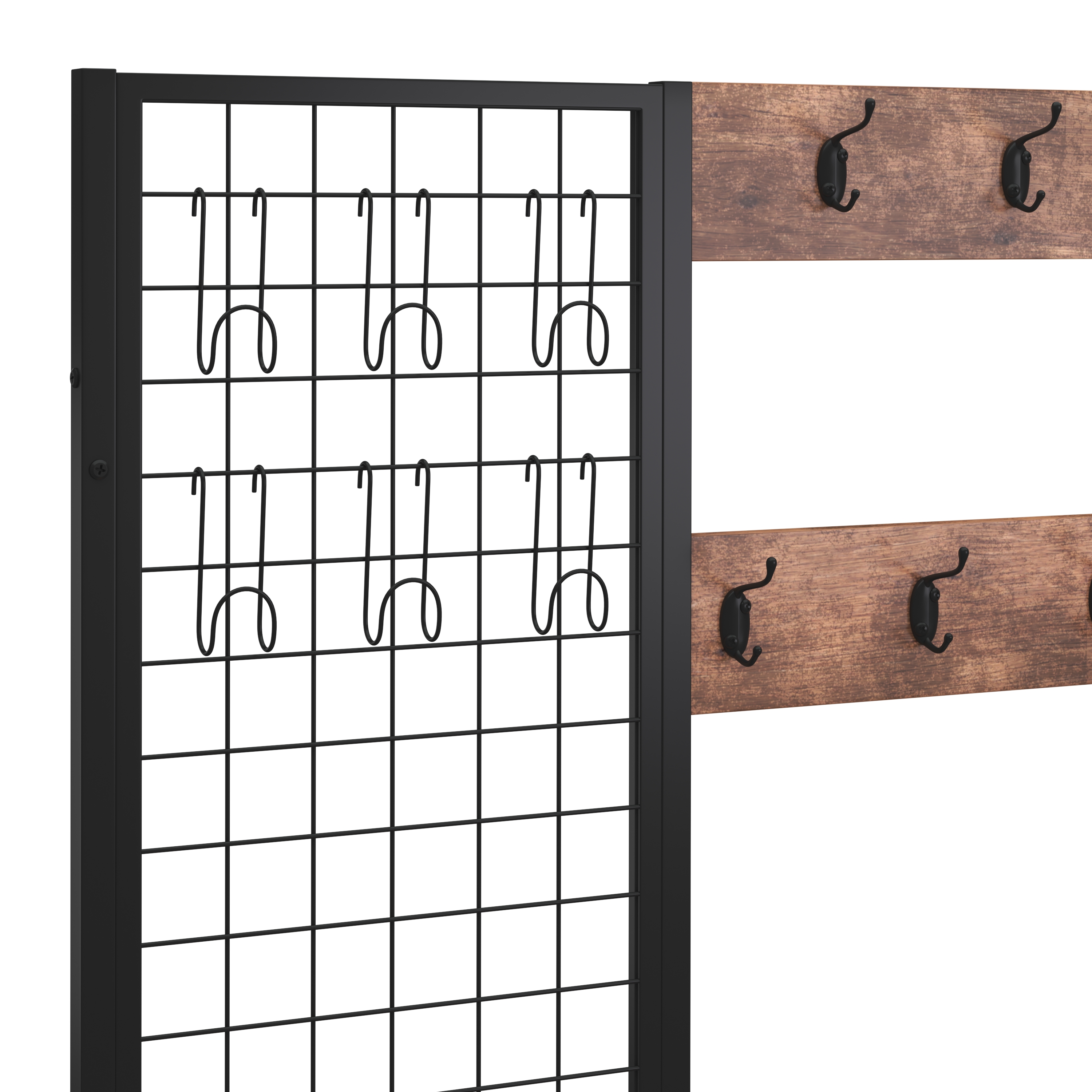 Garderobe Schuhregal Vintage BONITA 100 x 185 cm