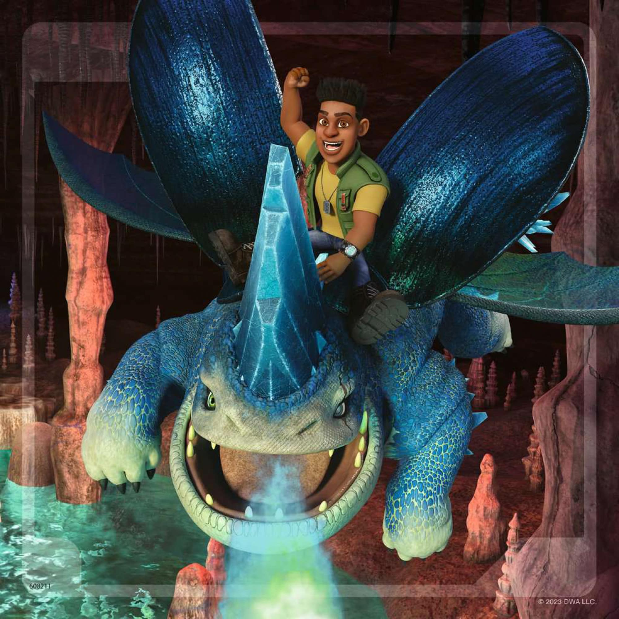 Ravensburger Puzzle Kinderpuzzle Dragons: Die 9 Welten