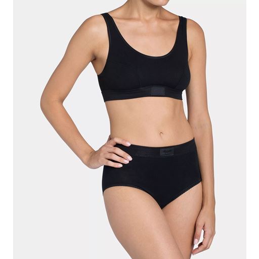 Sloggi Double Comfort Maxitrusser, Black, 50