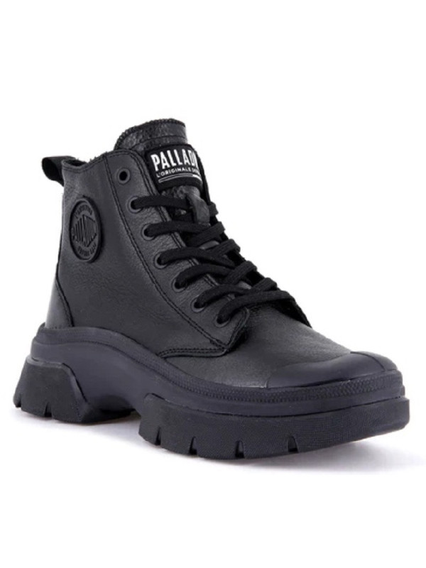 PALLAWAVE Cuir Black - Palladium