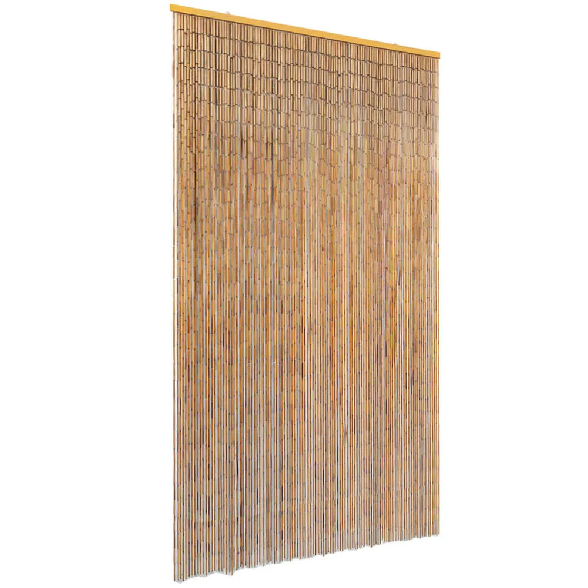 VidaXL Rideau de porte - Bambou