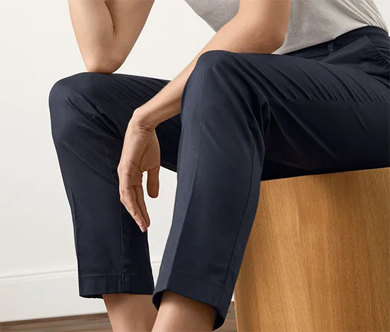 Chinohose, dunkelblau