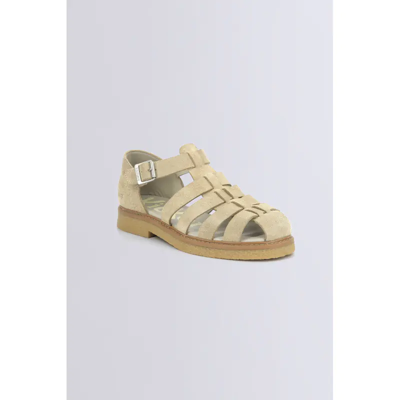 Kick lergo Beige SANDALES Cuir Femme