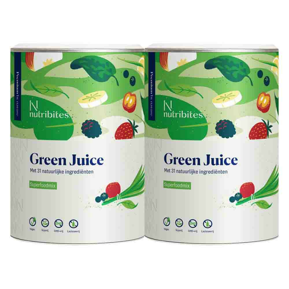 2x Nutribites Green Juice Poeder300 gr