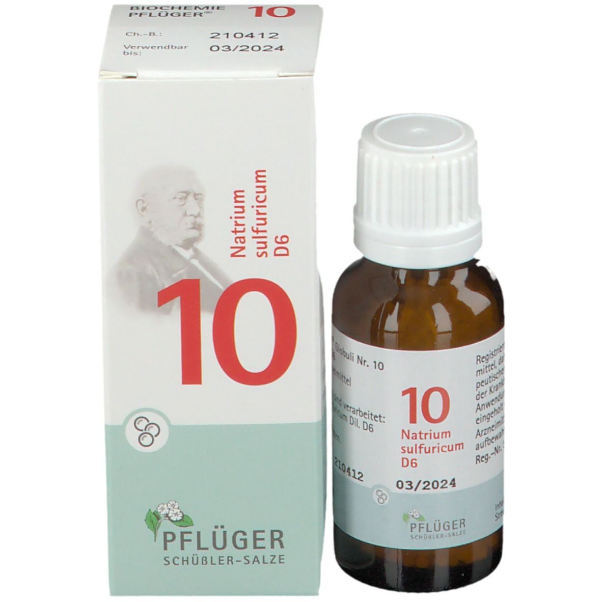 BIOCHEMIE PFLÜGER® Nr. 10 Natrium sulfuricum D6