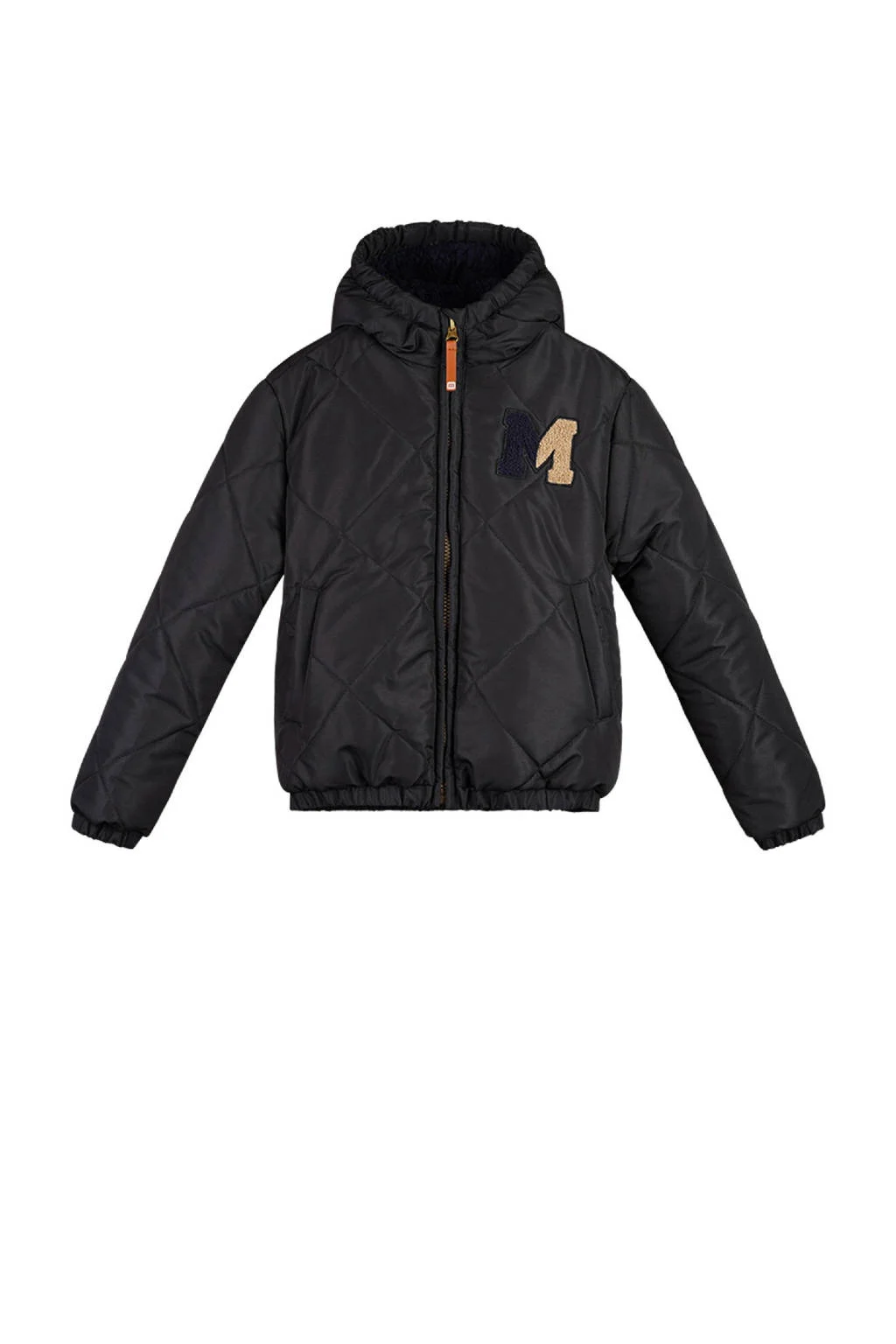 Moodstreet gewatteerde jas winter zwart