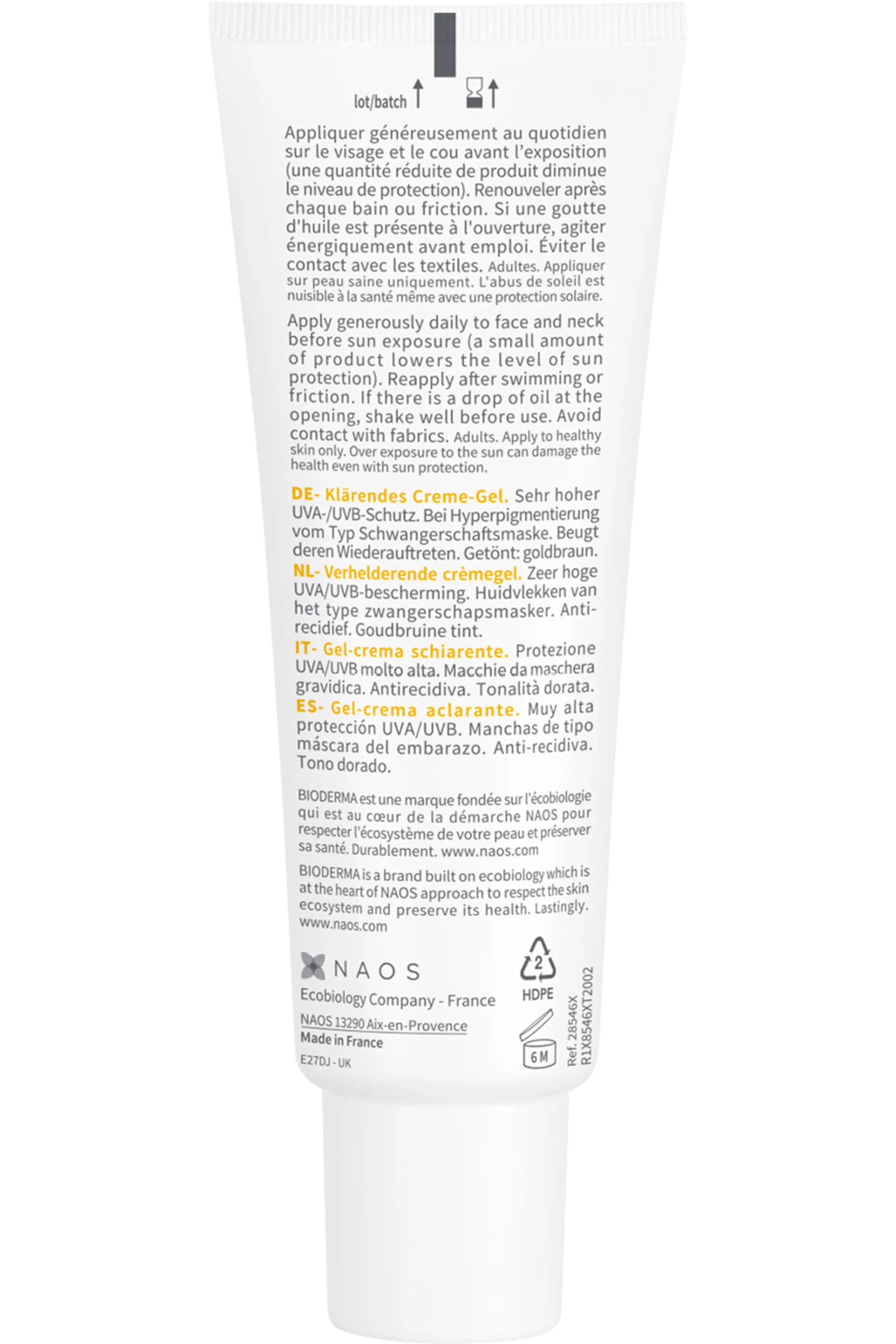 Bioderma Gel-crème clarifiant teinté Photoderm M SPF50+ DR-40 ml
