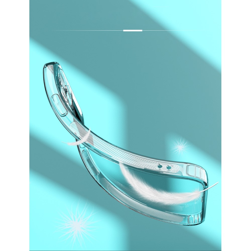 iPhone 12 Pro Gummi Case Hülle Ultra Thin 0.8 mm - Transparent