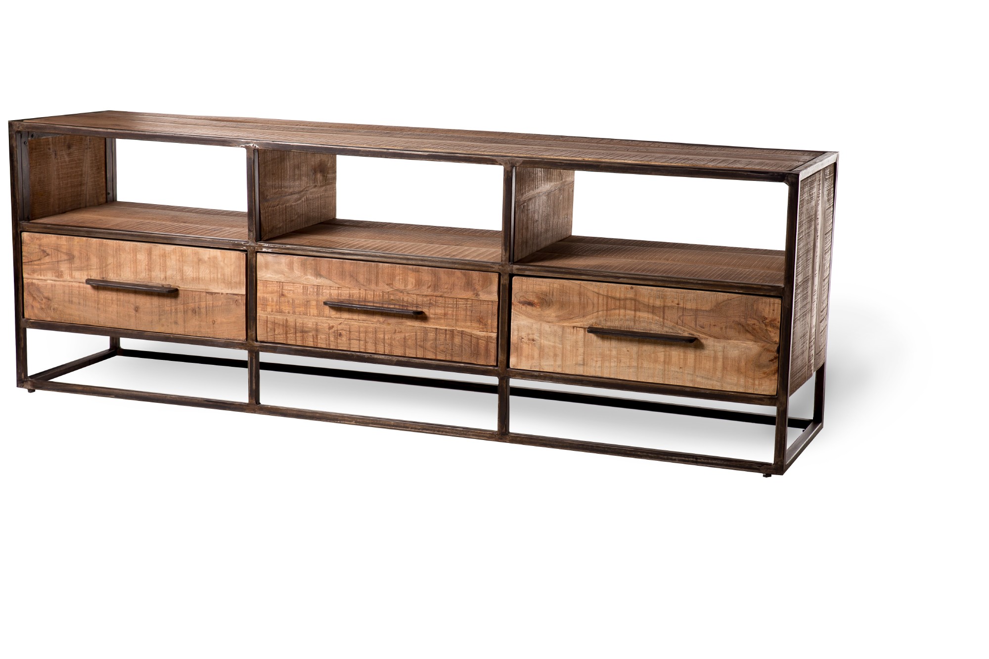 TV-Board 'Sveg', natur, B 175 cm, H 60 cm, L 40 cm von fischer's lagerhaus