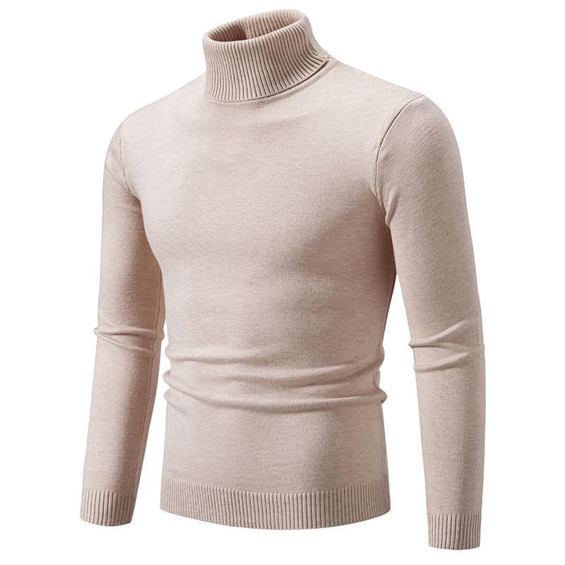 YIKES - Gebreide top met lange mouwen en coltrui