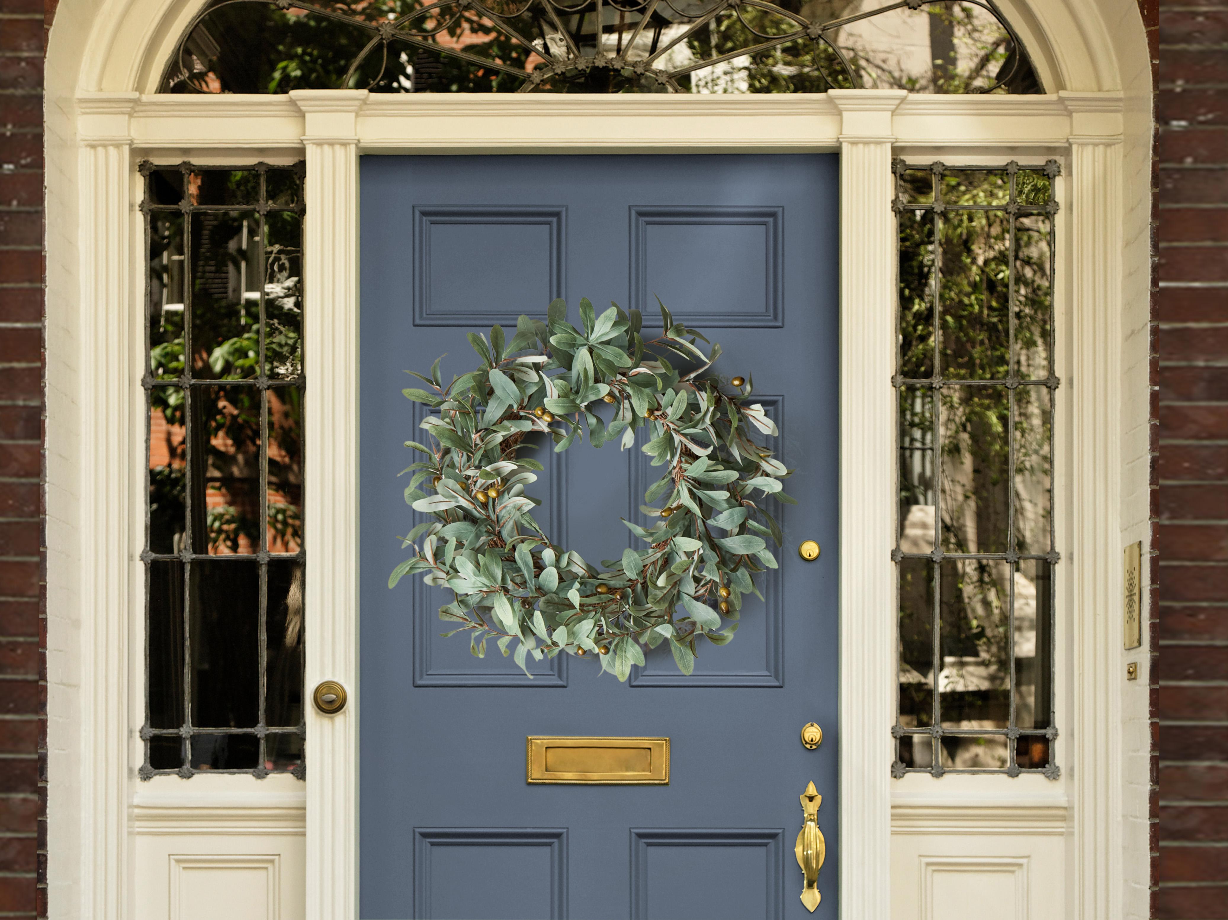 Decoratieve krans DANRUN 65 cm Groen