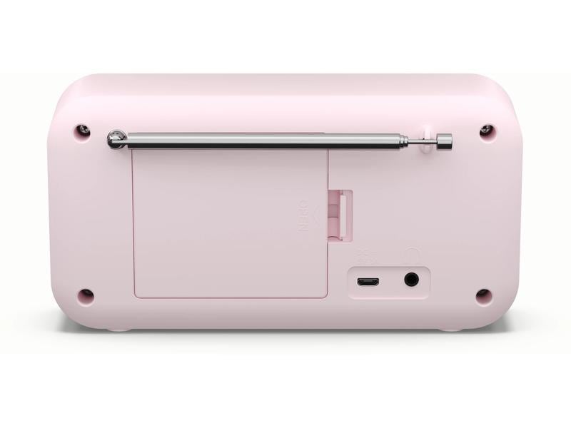 Sharp DAB  Radio DR-P420 – Pink Tragbares Digitalradio mit Bluetooth
