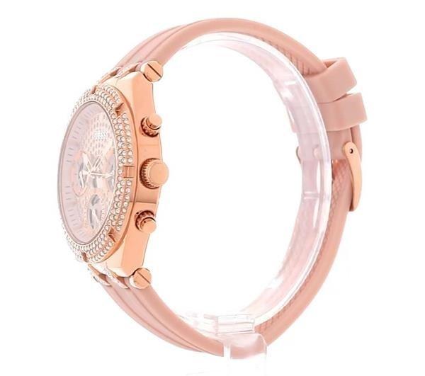 Guess Ladies Guess Heiress Pink Rose Gold Watch GW0407L3
