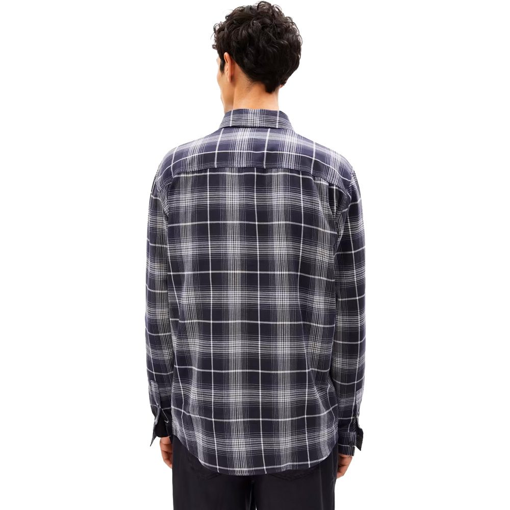 Armedangels Aarnault Hemd Herren night sky-oatmilk