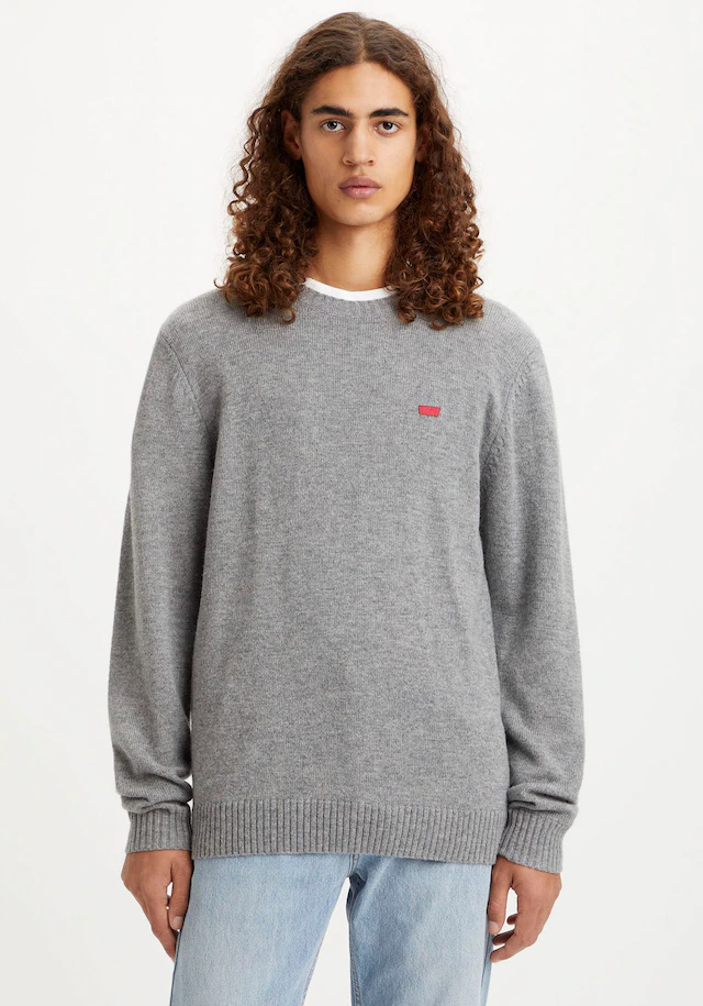 Levi's® Wollpullover »ORIGINAL HM SWEATER«, in klassischer Rundhalsform