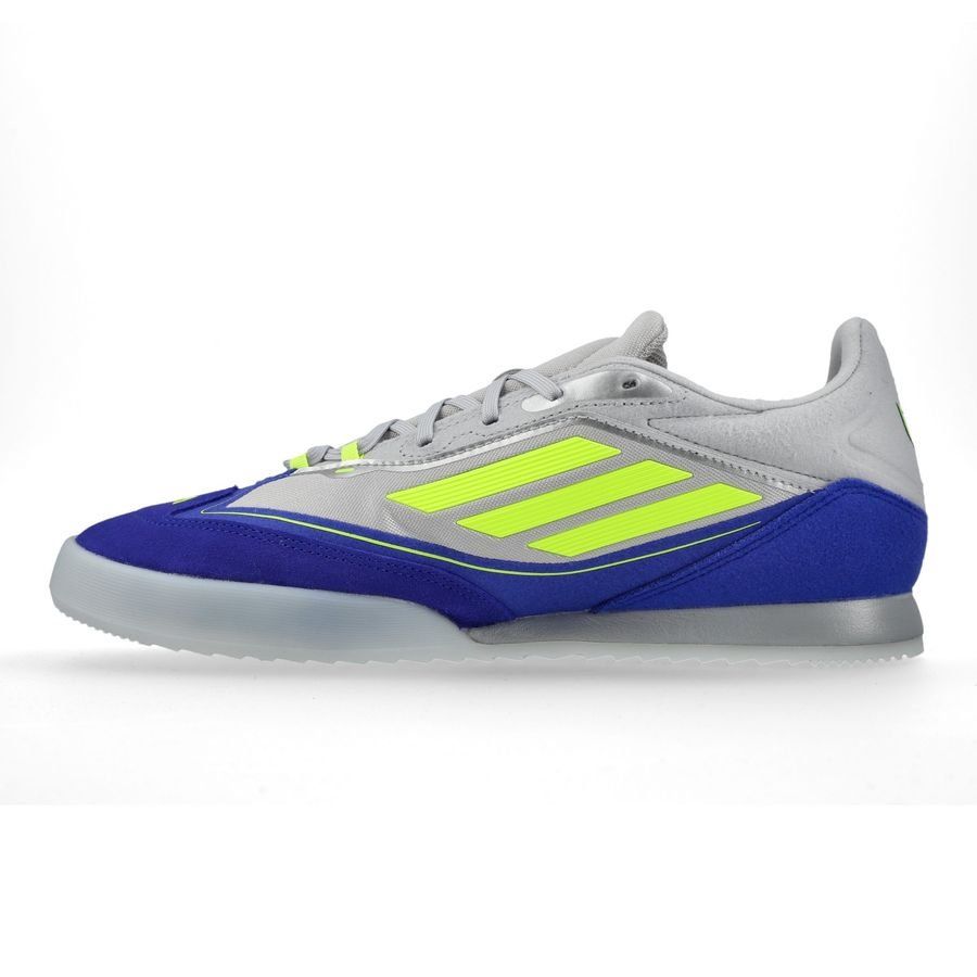 adidas F50 Messi Freestyle IN La Vida Rapida - Argenté/Jaune/Bleu
