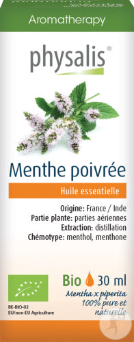 Physalis Huile Essentielle Menthe Poivrée 30ml