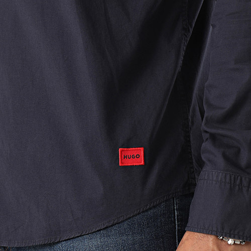 Chemise Manches Longues Ermo 50500216 Bleu Marine