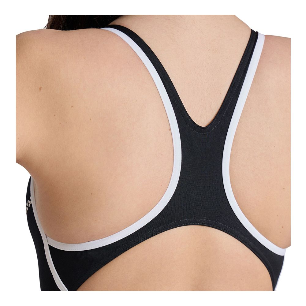 Arena LOSANGE V - Maillot de bain 1 pièce Femme black/white
