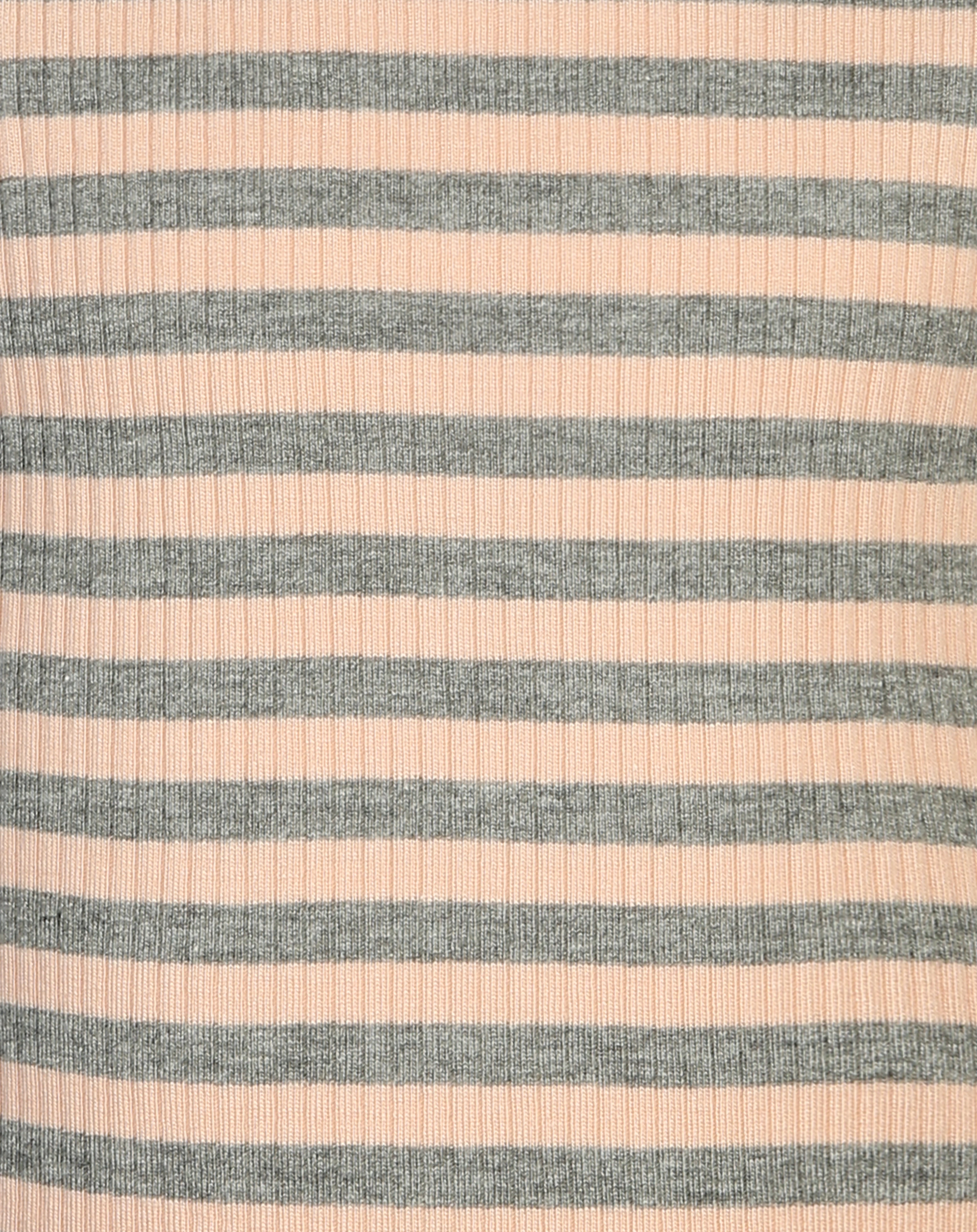 Langarmshirt RIB STRIPE in rose/grey melange