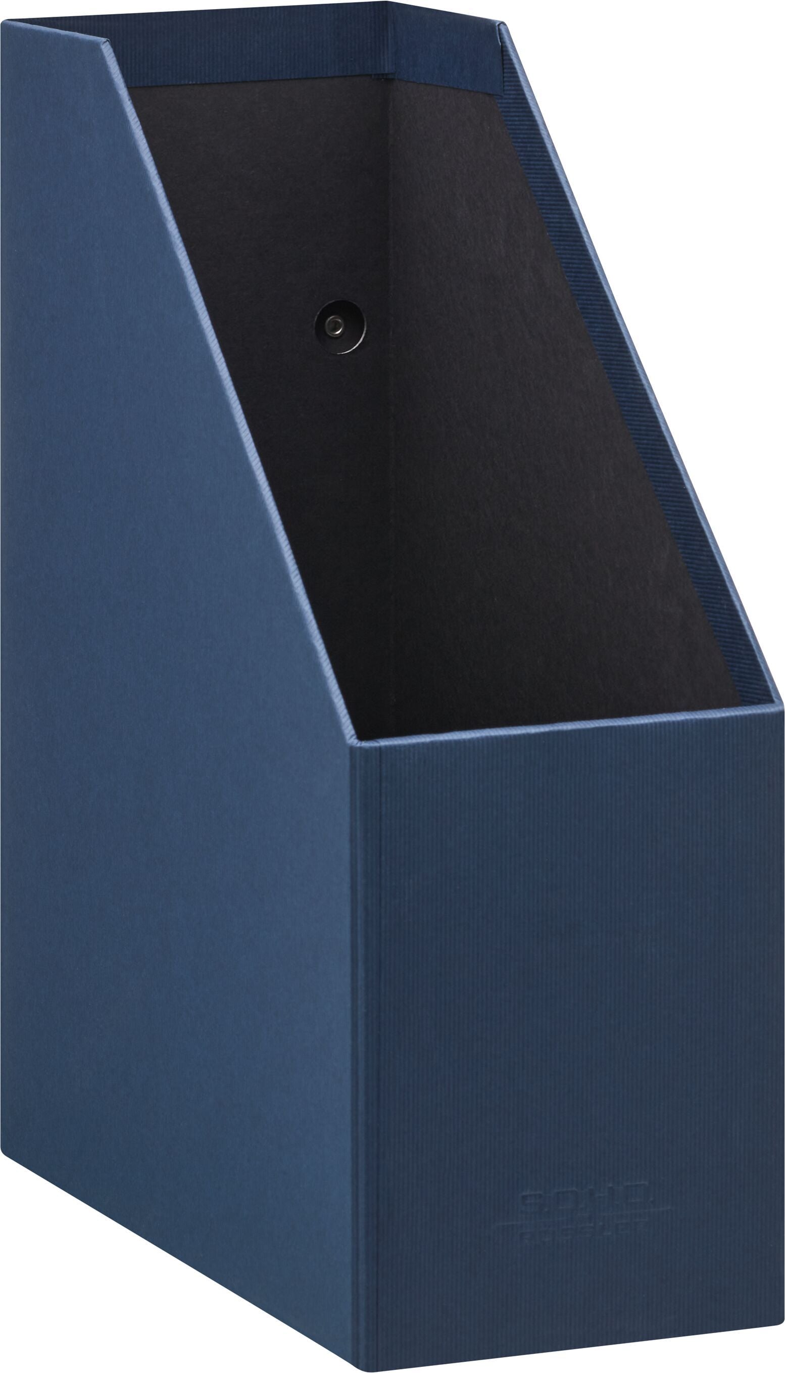 SOHO Stehsammler blau mit Griff B115mm - Blau / B: 11.5 cm x T: 26.0 cm x H: 31.5 cm
