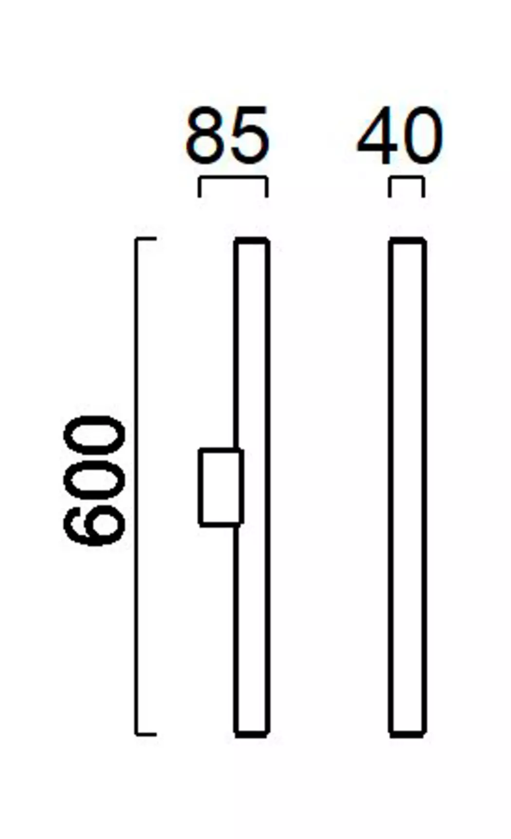 LED-Wandleuchte Loom