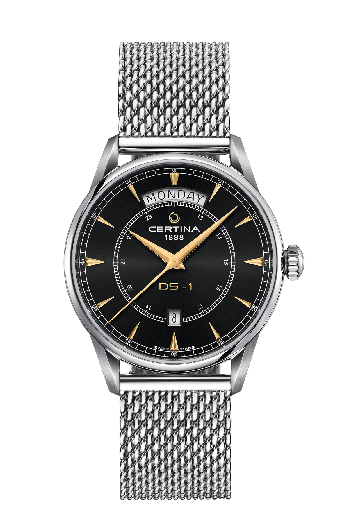 Certina DS-1 Day Date Schwarz C029.430.11.051.00