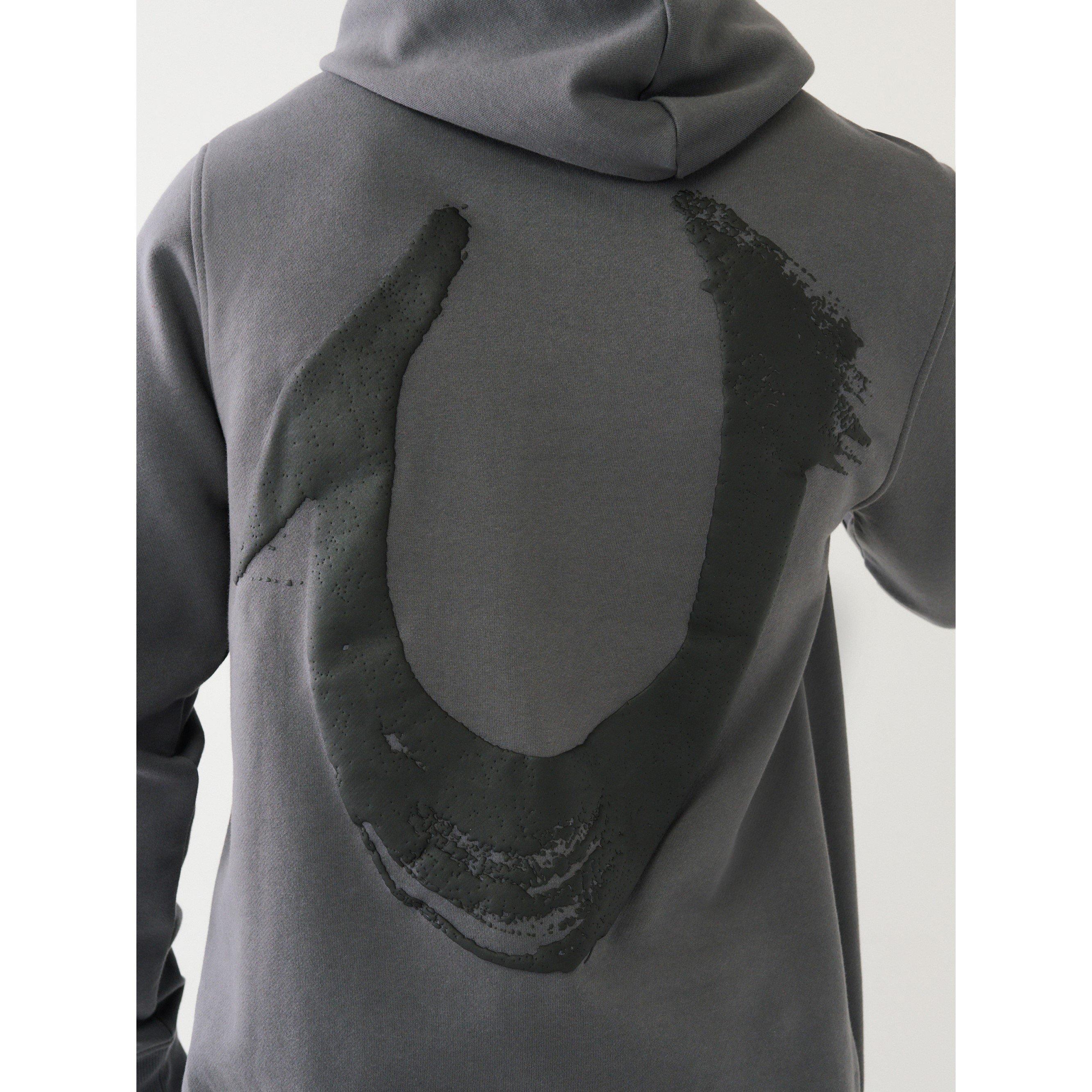 True Religion Painted Horseshoe Puff Print Hoodie